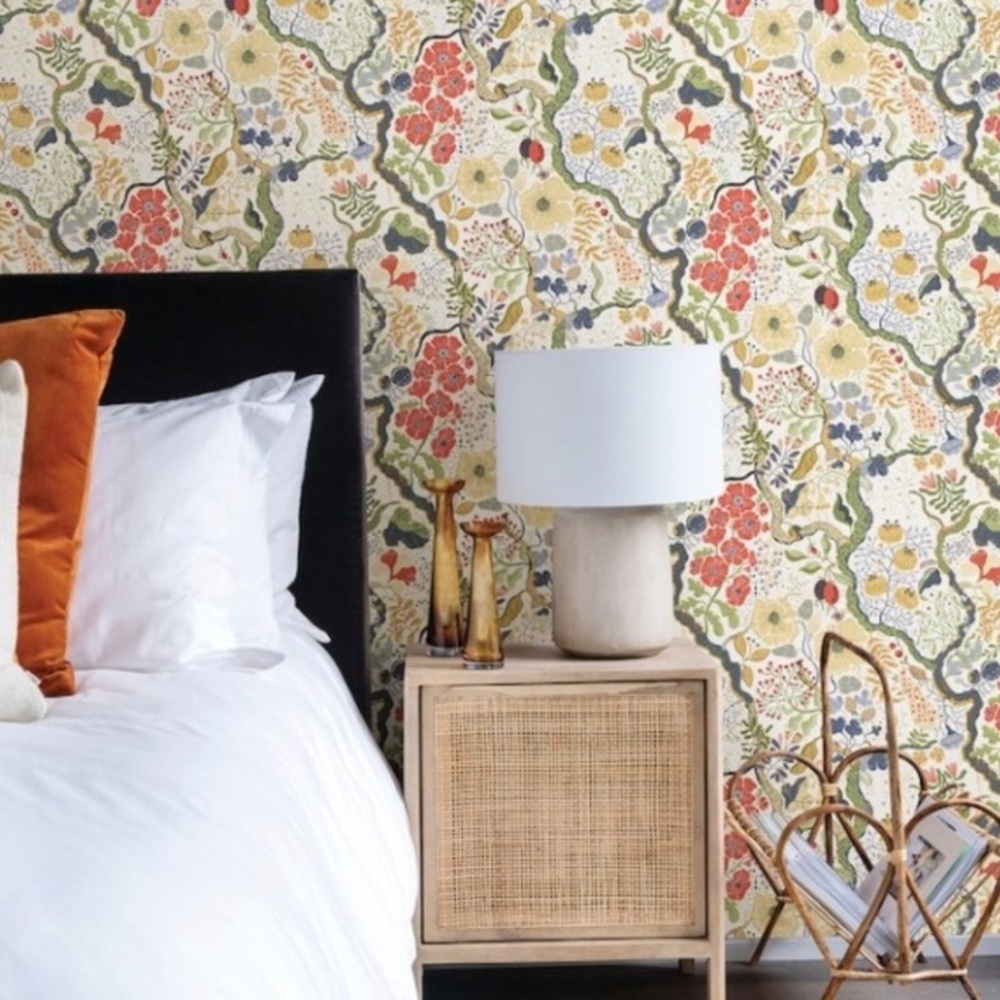 Anthropology ✨Lina II Anne Floral Patterned Wallpaper - 2 Rolls